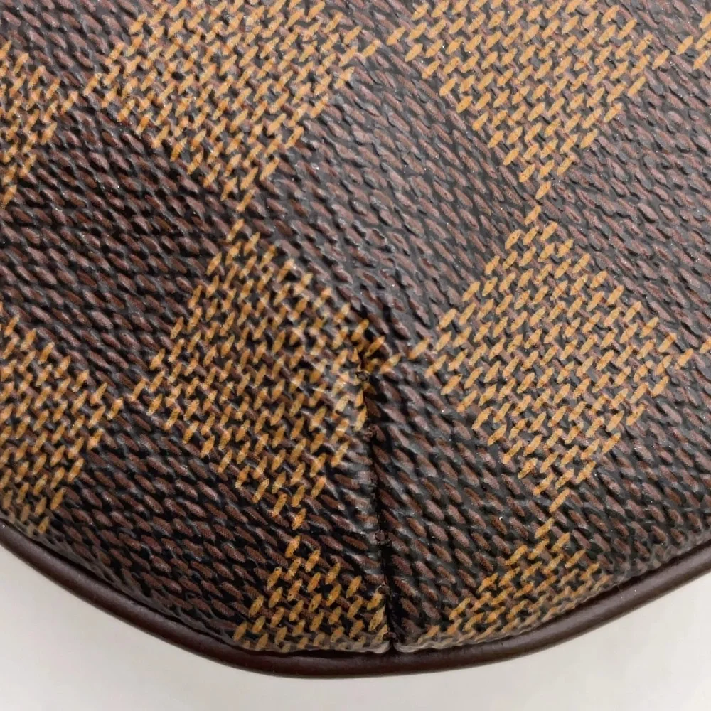 Authentic Louis Vuitton Damier Ebene Manosque GM Pouch W/Box mini bag - Picture 11 of 17